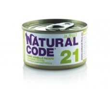 Natural Code 21 tonno agnello e patate 85gr